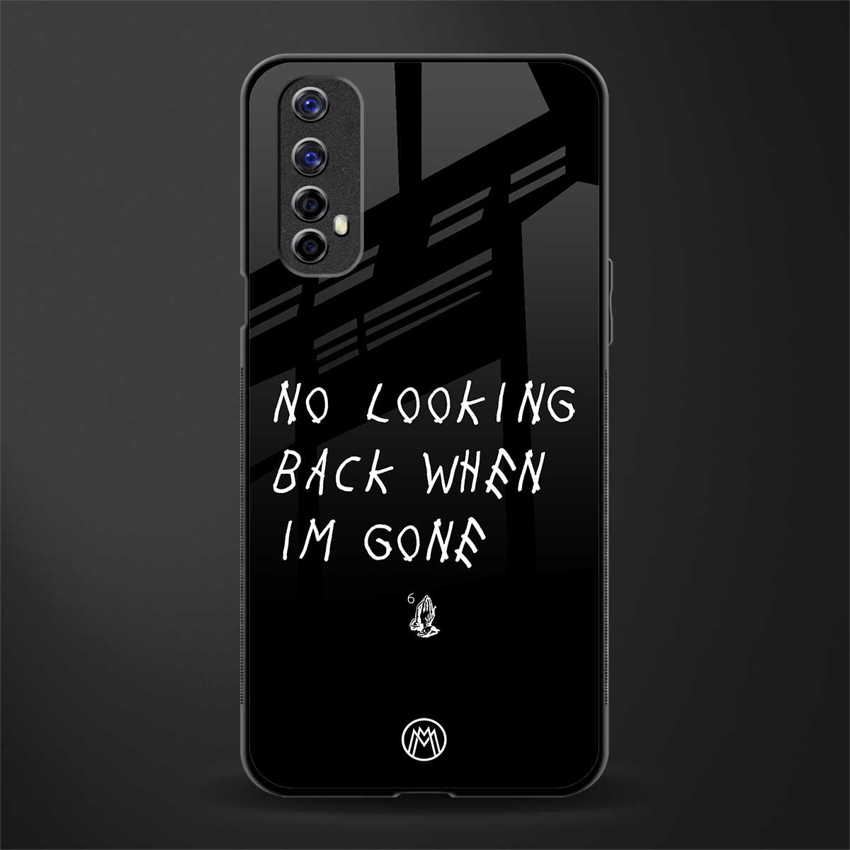 no looking back glass case for realme 7 image