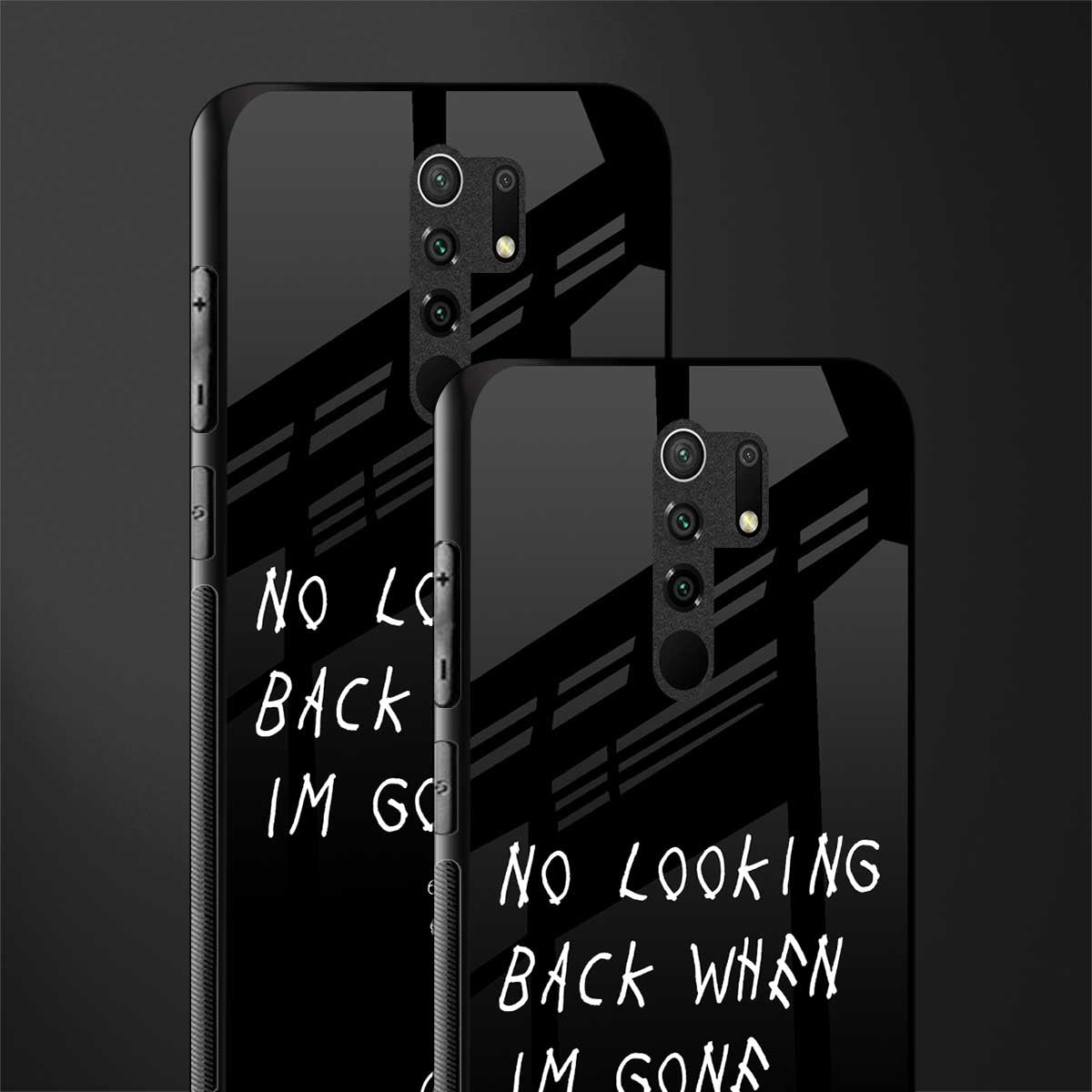 no looking back glass case for poco m2 image-2