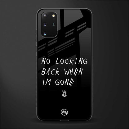 no looking back glass case for samsung galaxy s20 plus image