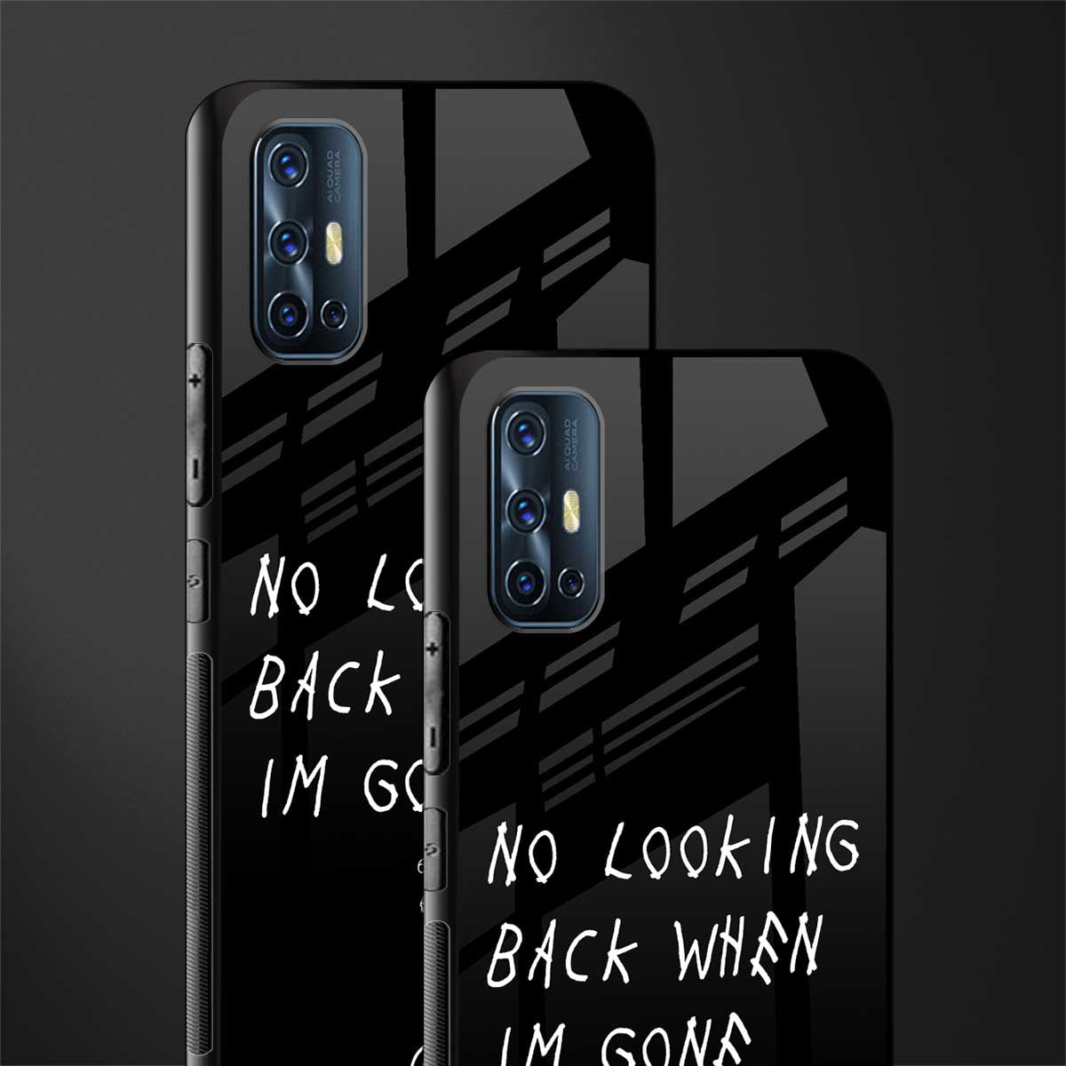 no looking back glass case for vivo v17 image-2