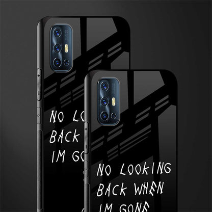 no looking back glass case for vivo v17 image-2