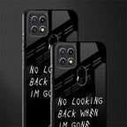 no looking back glass case for oppo a15 image-2