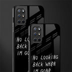 no looking back glass case for oneplus 8t image-2