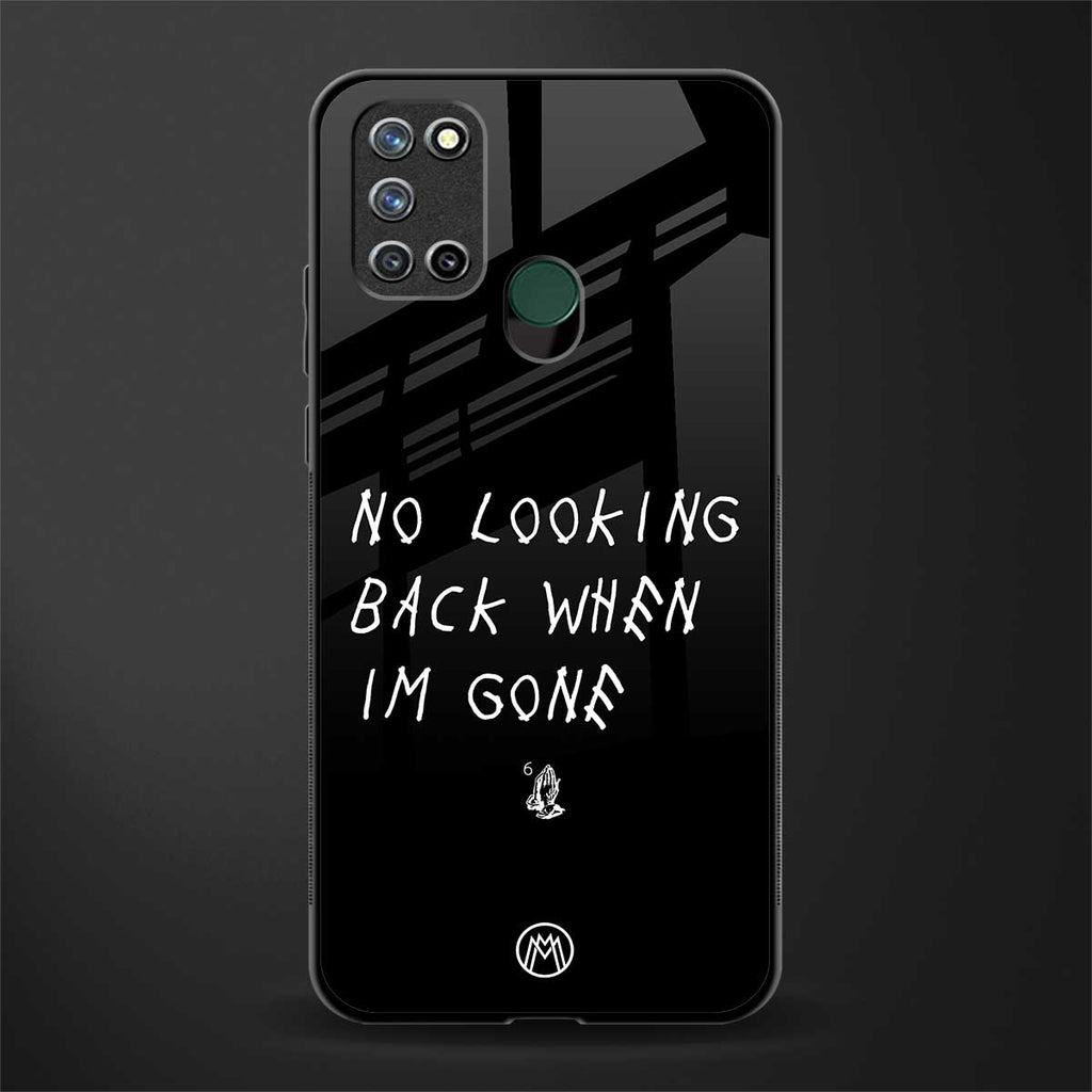 no looking back glass case for realme 7i image