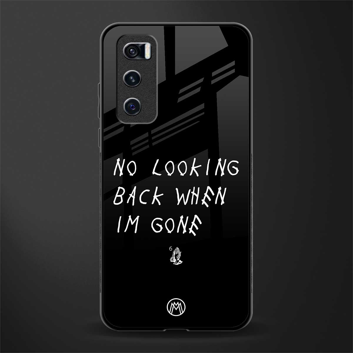 no looking back glass case for vivo v20 se image