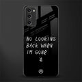 no looking back glass case for samsung galaxy s20 fe image