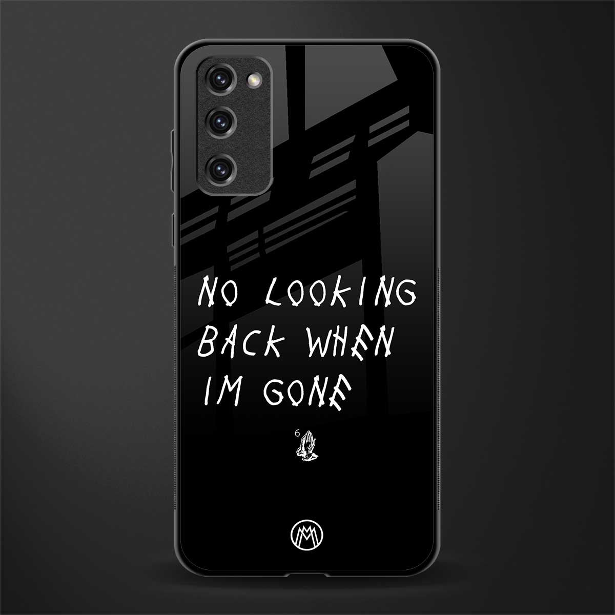 no looking back glass case for samsung galaxy s20 fe image
