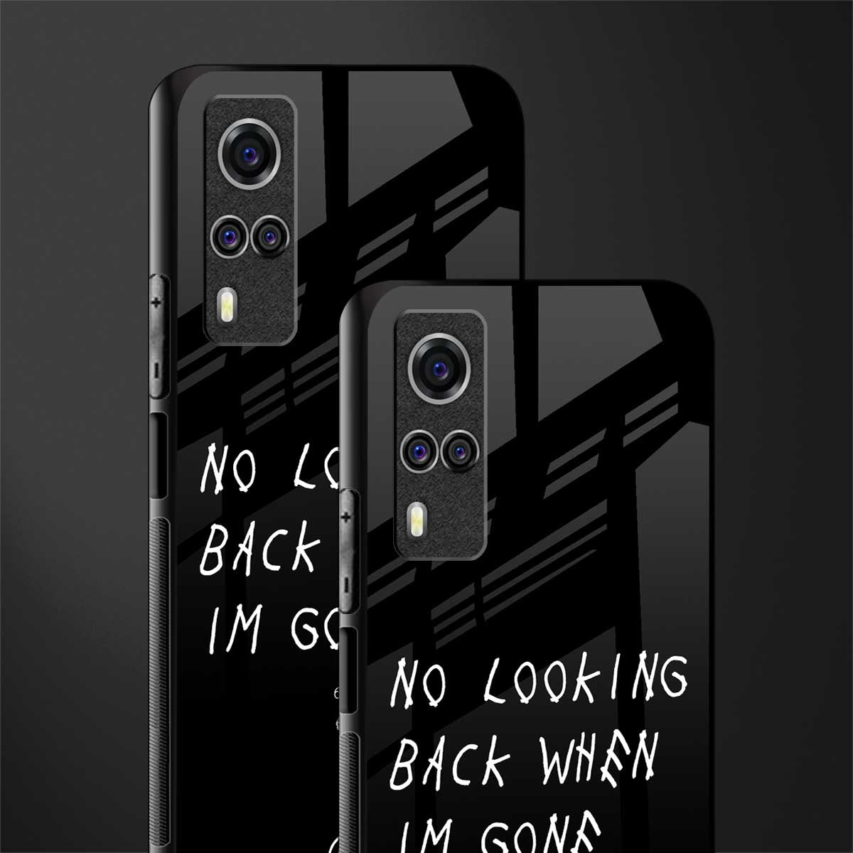 no looking back glass case for vivo y51 image-2
