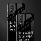 no looking back glass case for redmi 9 power image-2