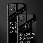no looking back glass case for redmi 9c image-2