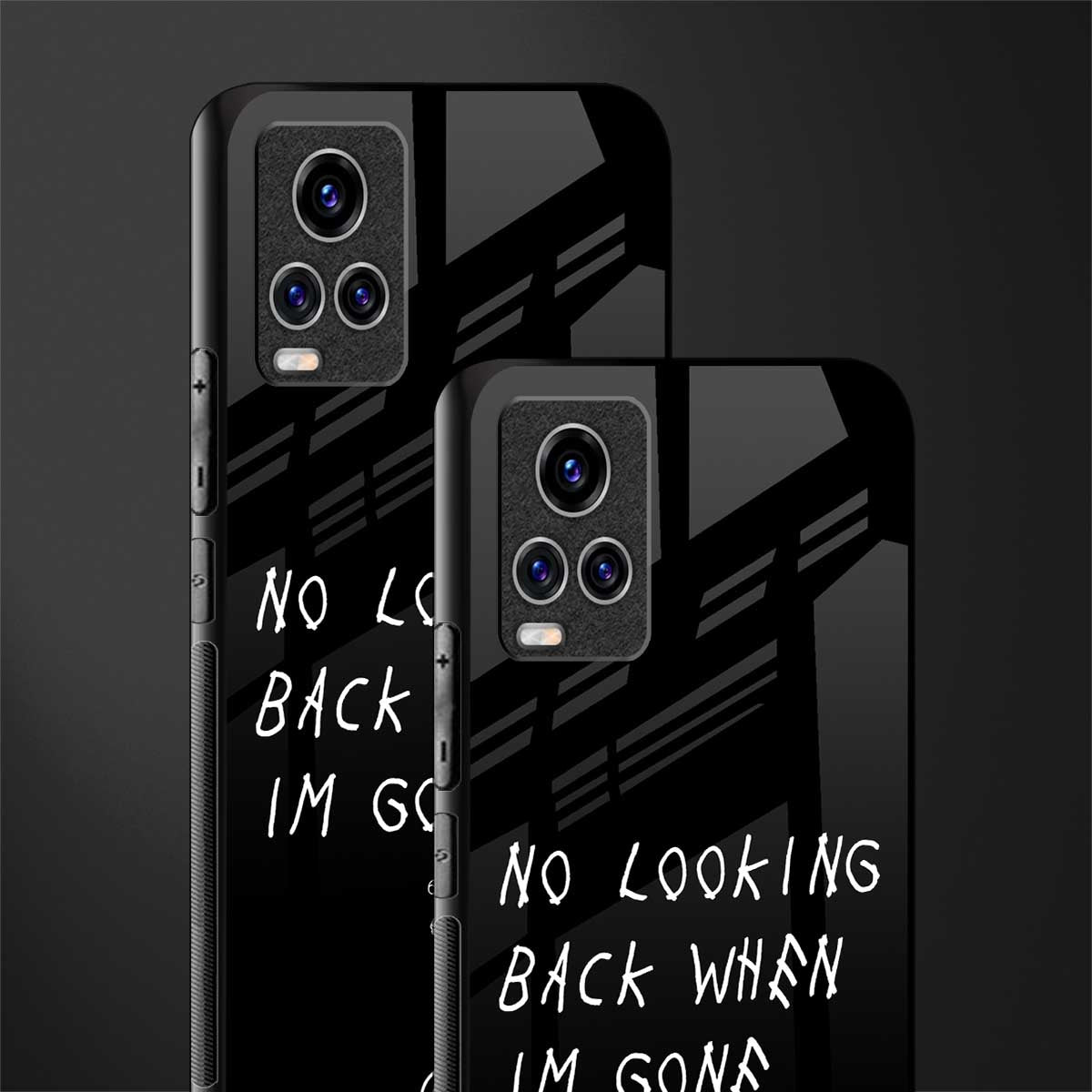 no looking back glass case for vivo v20 pro image-2