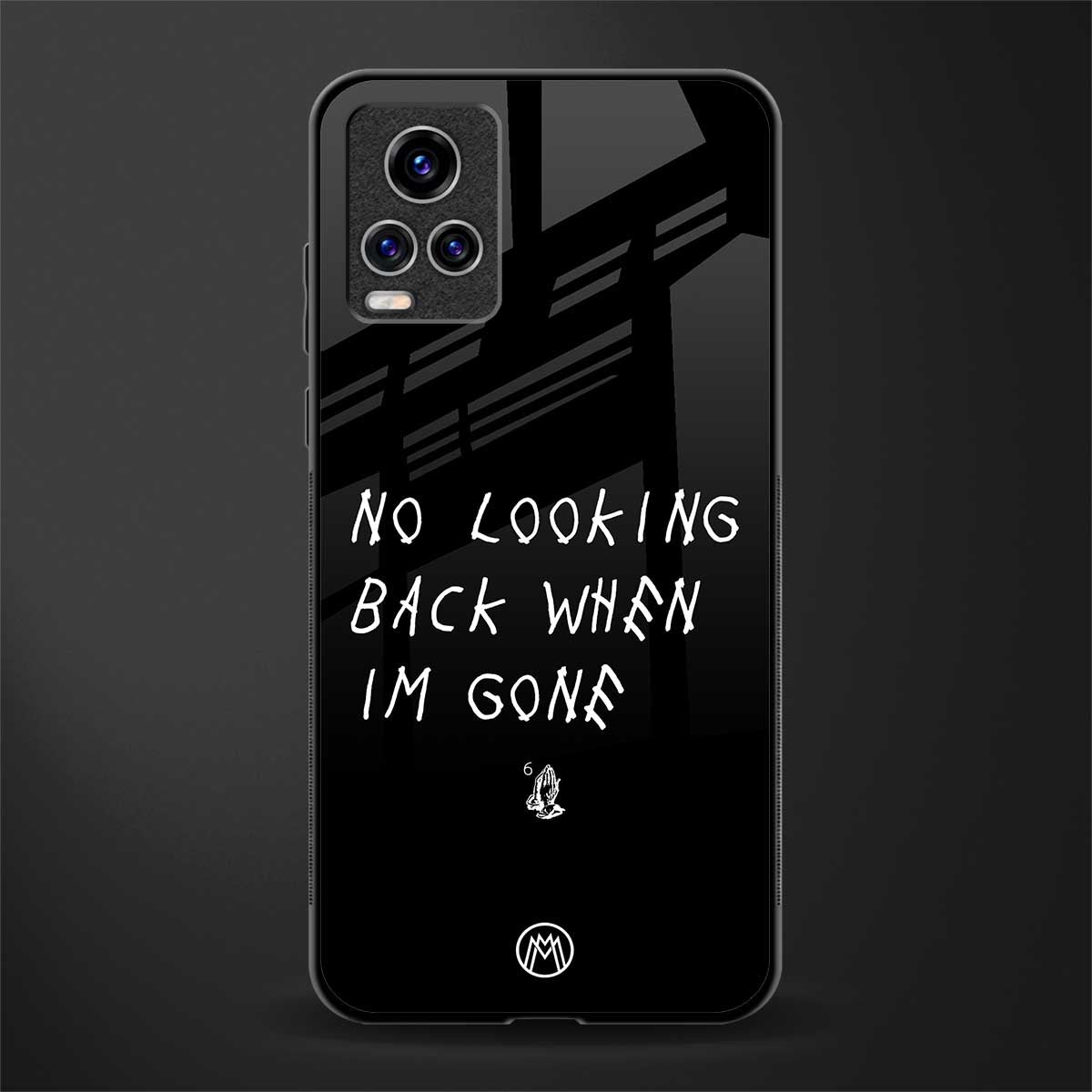 no looking back glass case for vivo v20 pro image