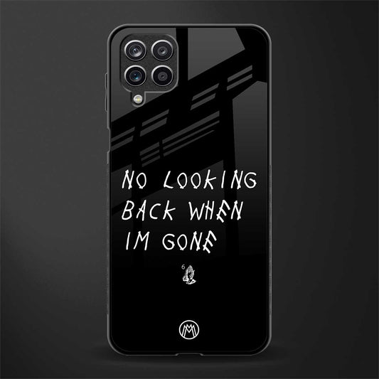 no looking back glass case for samsung galaxy m12 image