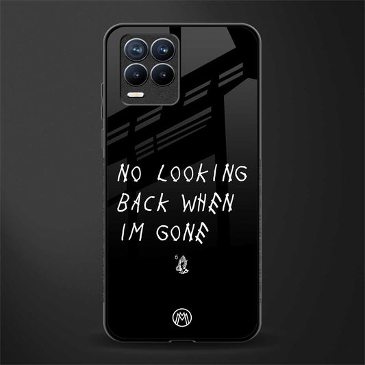 no looking back glass case for realme 8 4g image