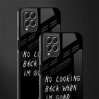 no looking back glass case for samsung galaxy f62 image-2