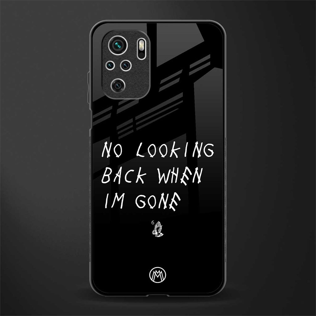no looking back glass case for redmi note 10 image