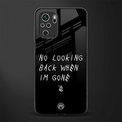 no looking back glass case for redmi note 10s image