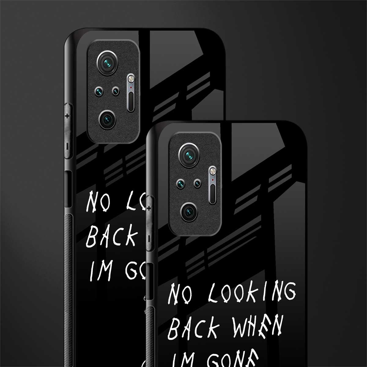 no looking back glass case for redmi note 10 pro image-2