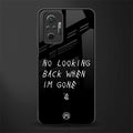 no looking back glass case for redmi note 10 pro image