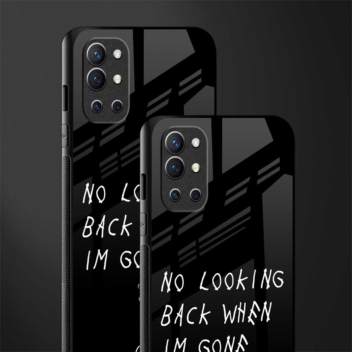 no looking back glass case for oneplus 9r image-2
