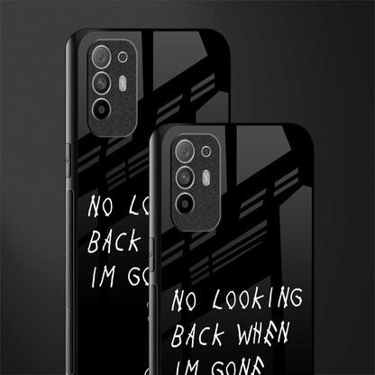 no looking back glass case for oppo f19 pro plus image-2