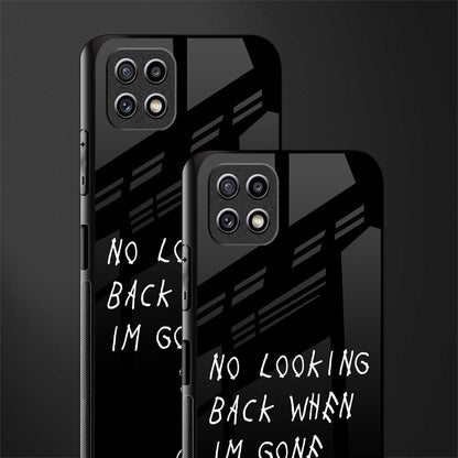 no looking back glass case for samsung galaxy a22 5g image-2