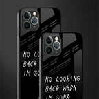 no looking back glass case for iphone 11 pro max image-2
