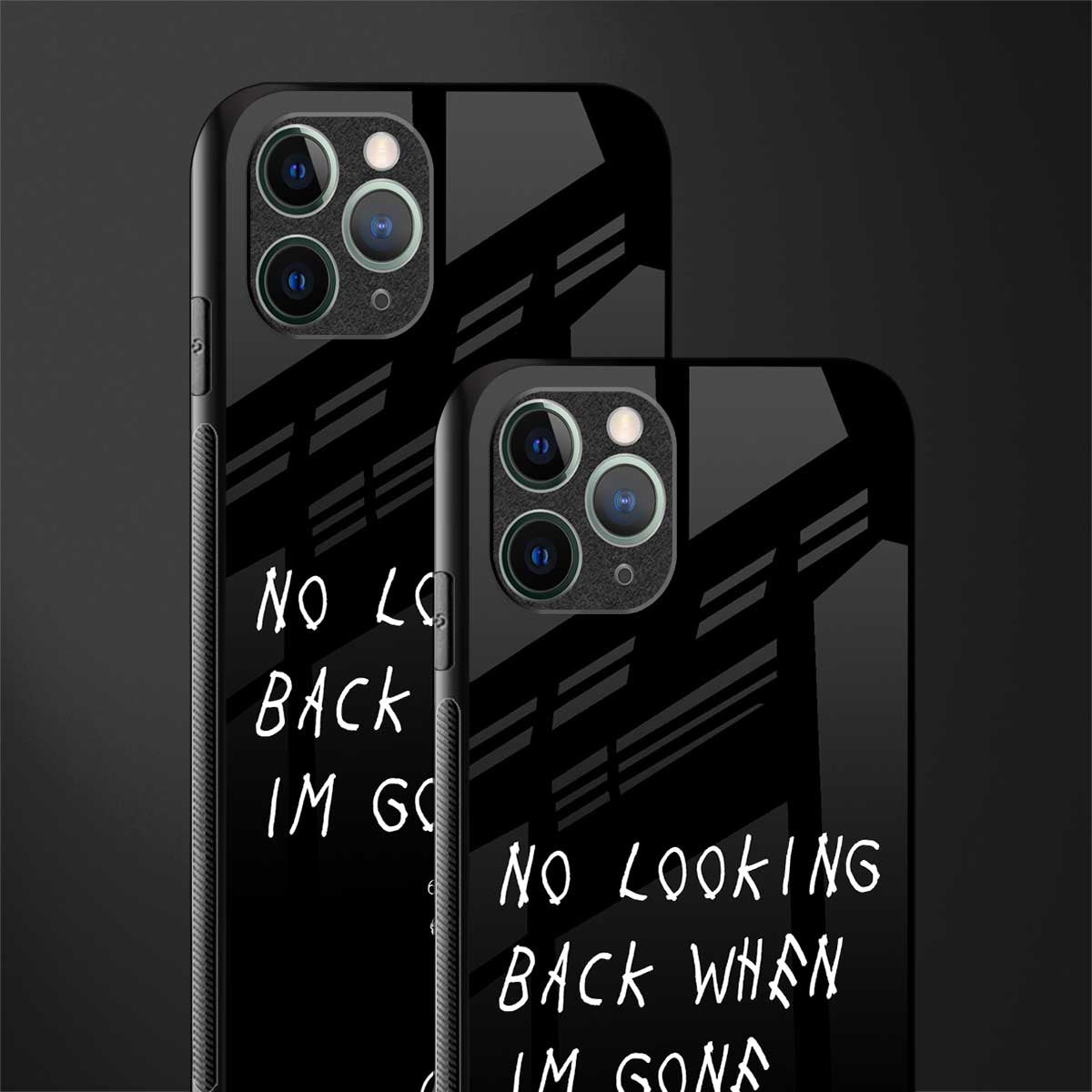 no looking back glass case for iphone 11 pro max image-2