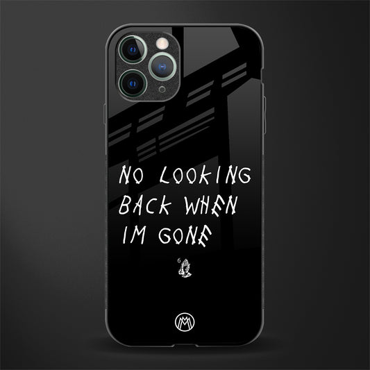 no looking back glass case for iphone 11 pro image