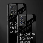 no looking back glass case for vivo y21s image-2