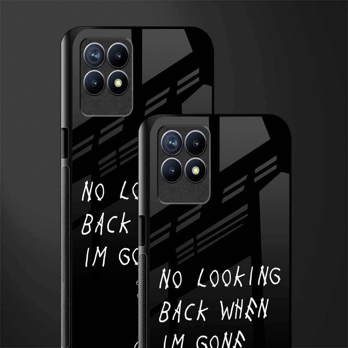 no looking back glass case for realme 8i image-2