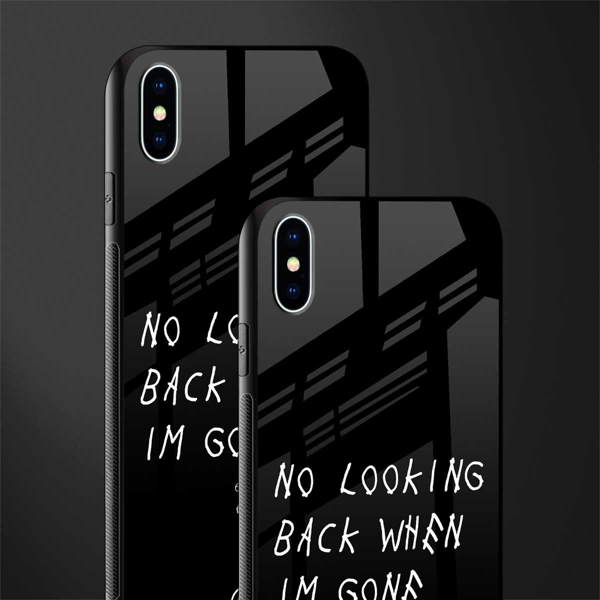 no looking back glass case for iphone xs max image-2
