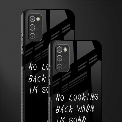 no looking back glass case for samsung galaxy a03s image-2