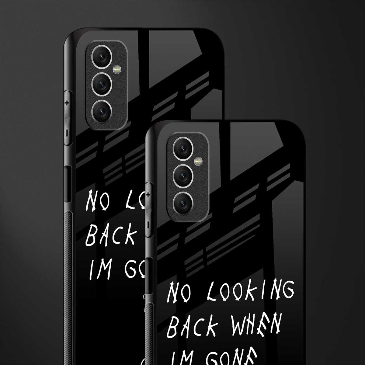 no looking back glass case for samsung galaxy m52 5g image-2