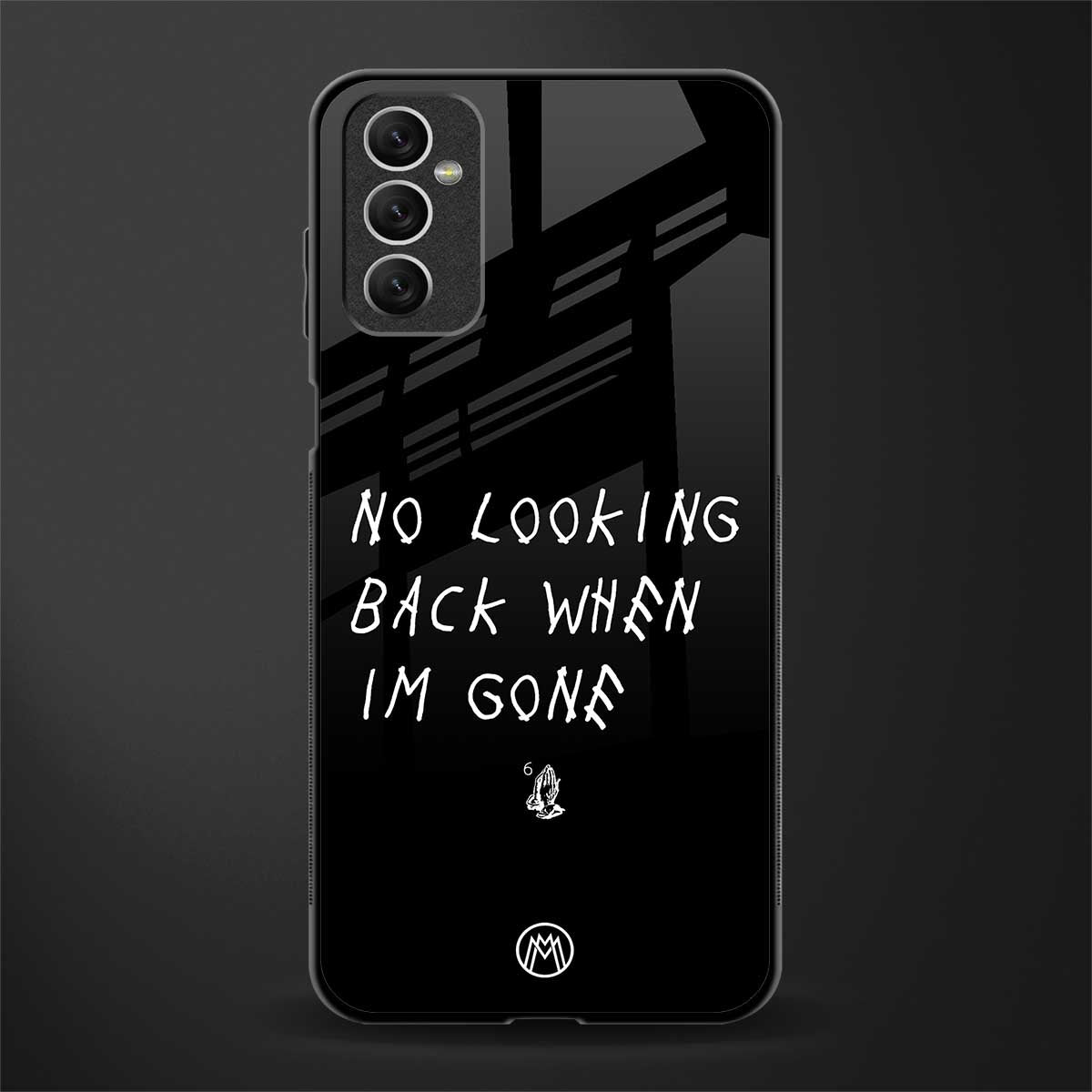 no looking back glass case for samsung galaxy m52 5g image