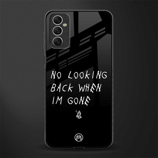 no looking back glass case for samsung galaxy m52 5g image