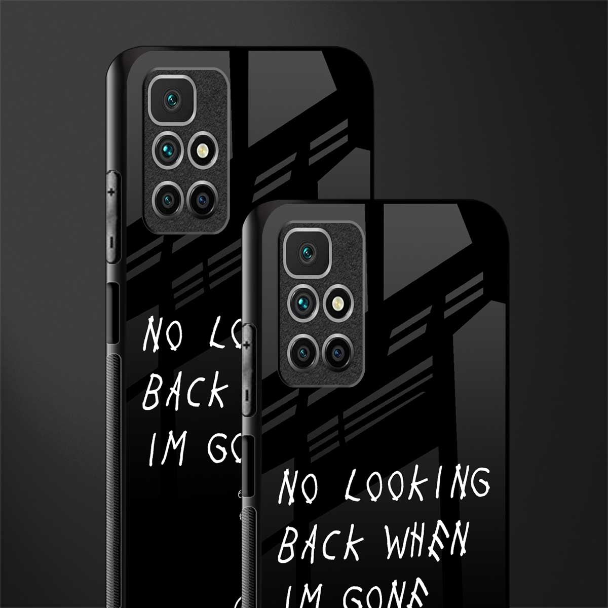 no looking back glass case for redmi 10 prime image-2