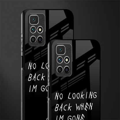 no looking back glass case for redmi 10 prime image-2
