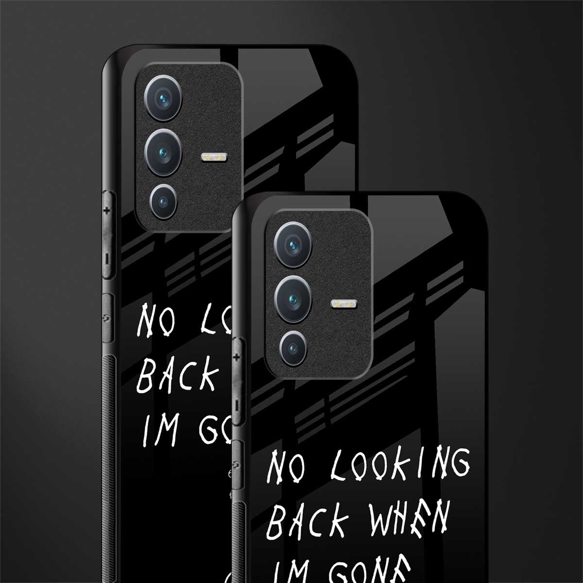 no looking back glass case for vivo v23 5g image-2