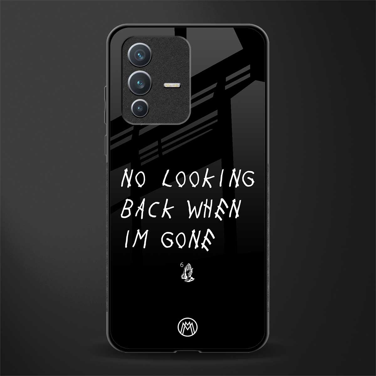 no looking back glass case for vivo v23 5g image