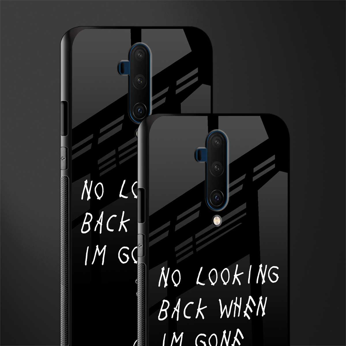 no looking back glass case for oneplus 7t pro image-2
