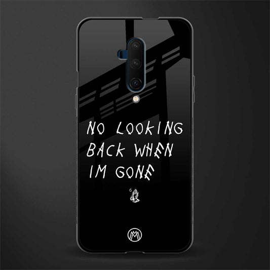 no looking back glass case for oneplus 7t pro image