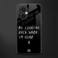 no looking back back phone cover | glass case for oppo f21 pro 5g