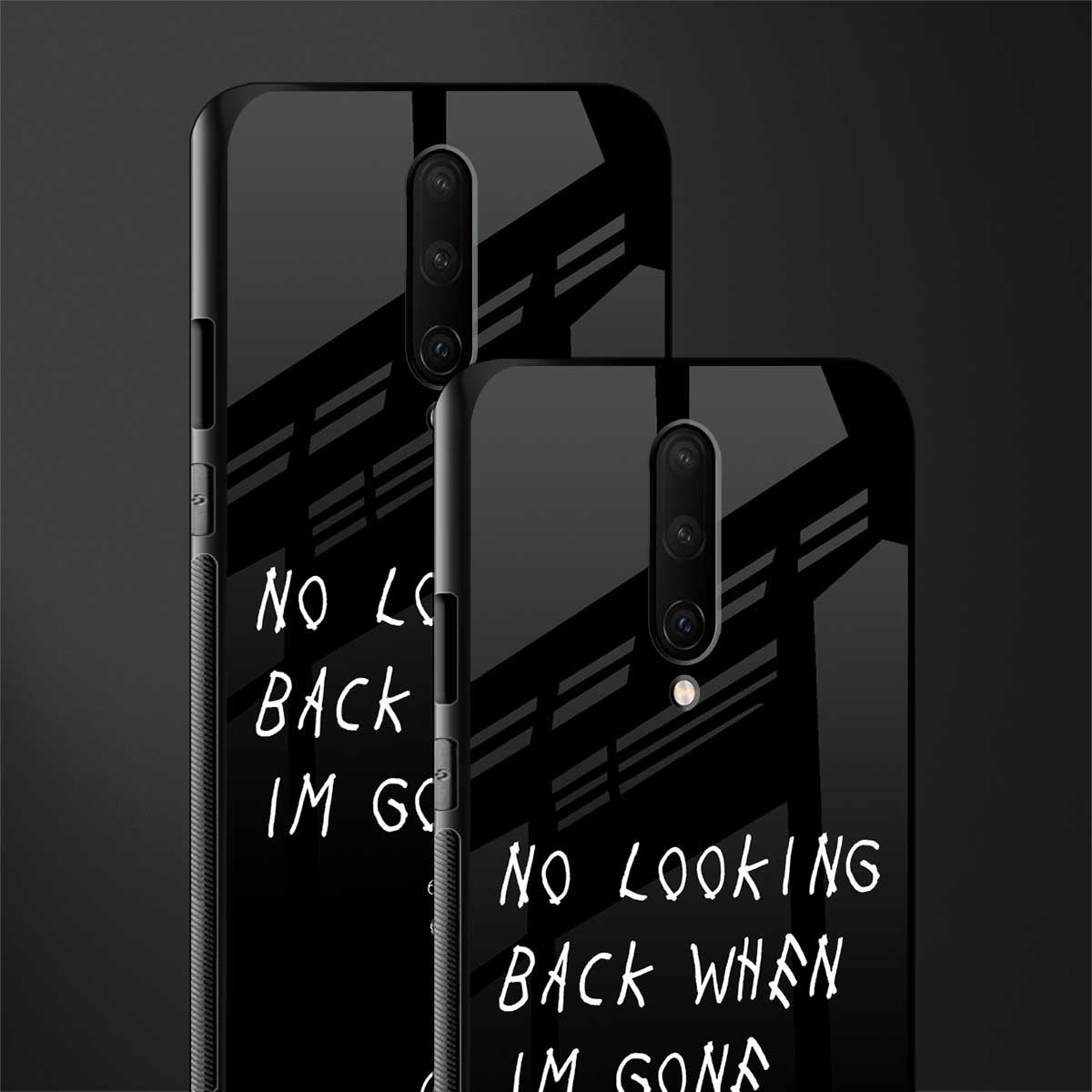 no looking back glass case for oneplus 7 pro image-2