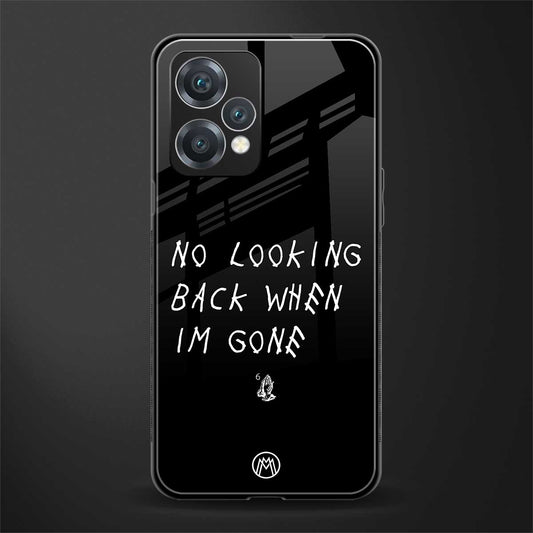 no looking back back phone cover | glass case for oneplus nord ce 2 lite 5g