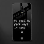 no looking back glass case for oneplus 7 image