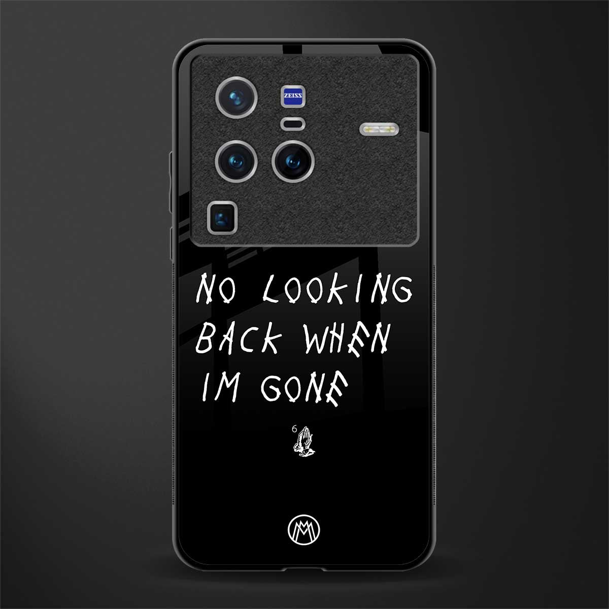 no looking back glass case for vivo x80 pro 5g image