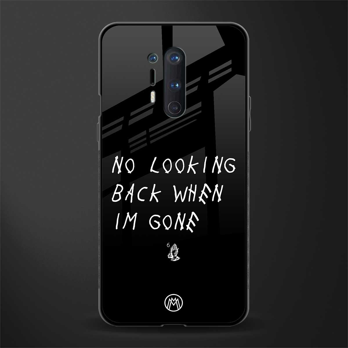 no looking back glass case for oneplus 8 pro image