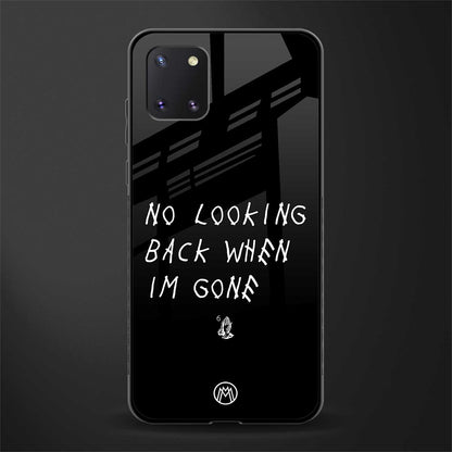 no looking back glass case for samsung a81 image
