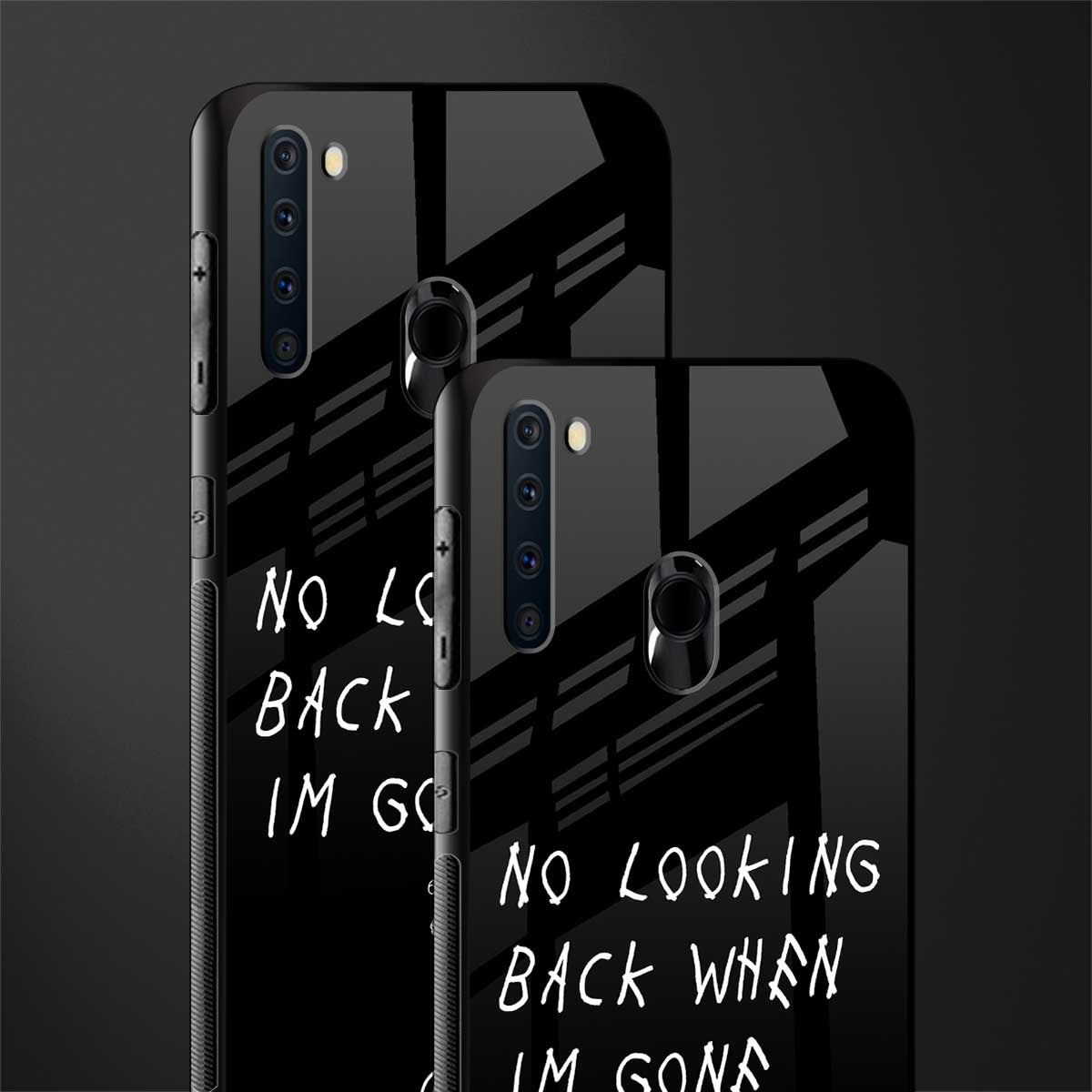 no looking back glass case for samsung a21 image-2